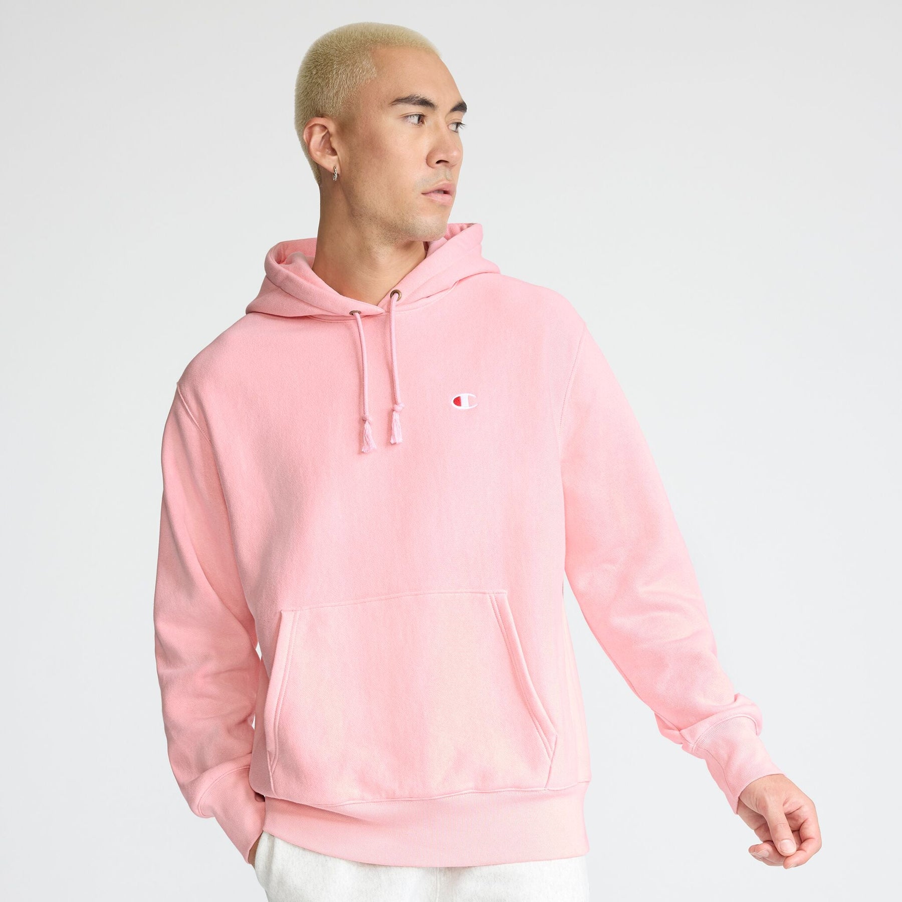 Reverse Weave Hoodie, C Logo