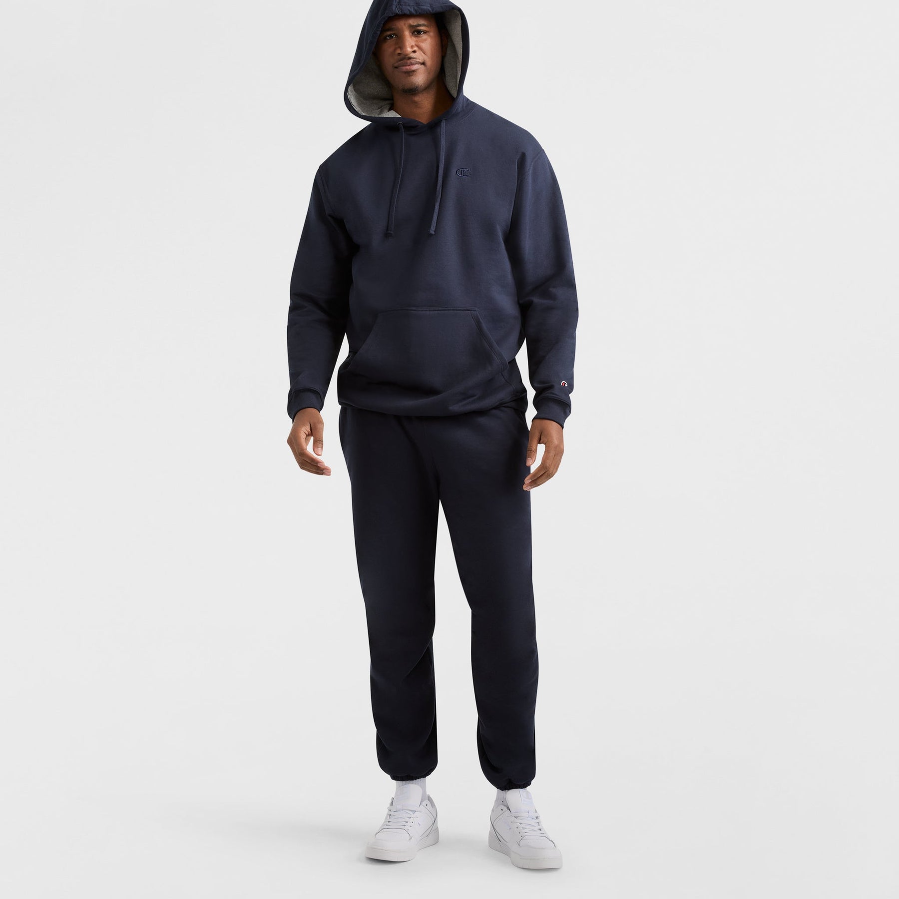 Powerblend Hoodie, C Logo - Big & Tall