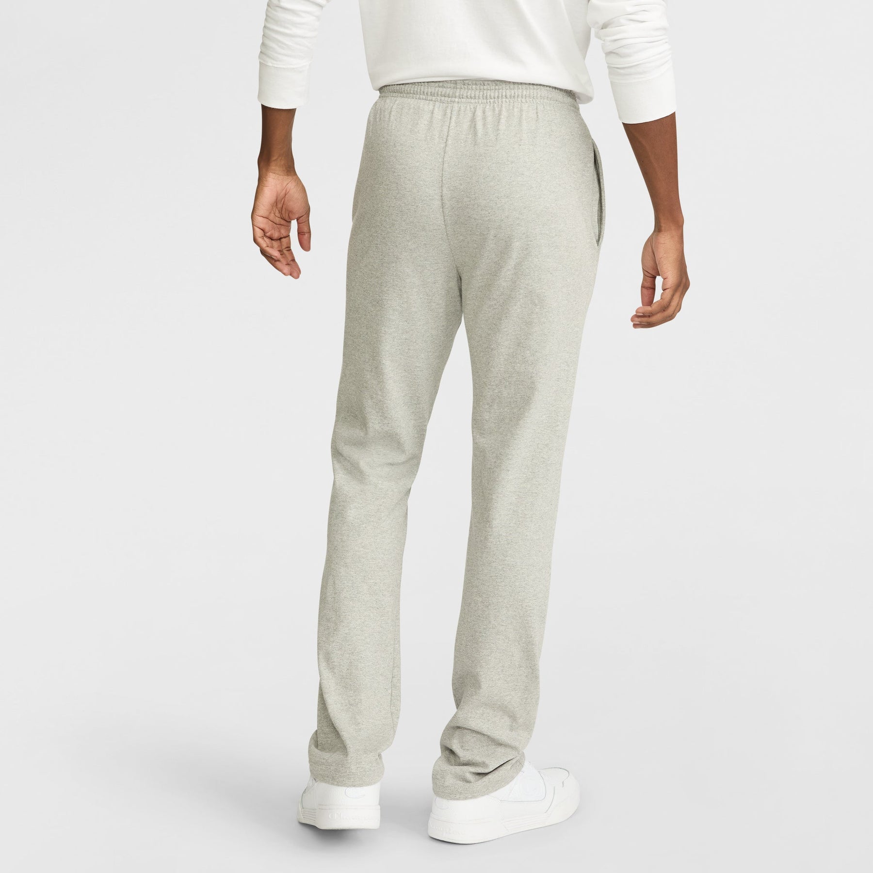 Lightweight Lounge Pants, Open Hem, C Logo