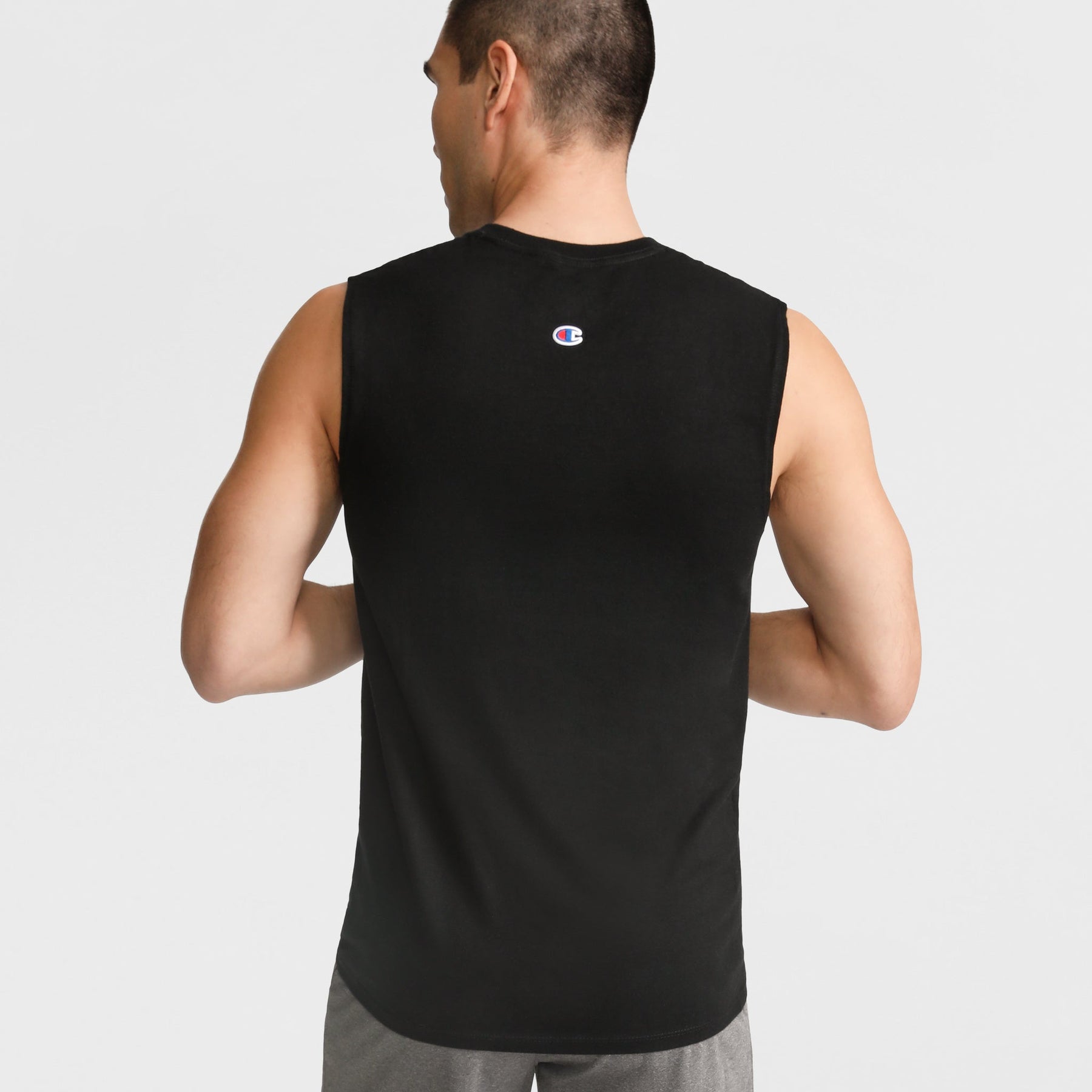 Classic Muscle Tank, Script Logo