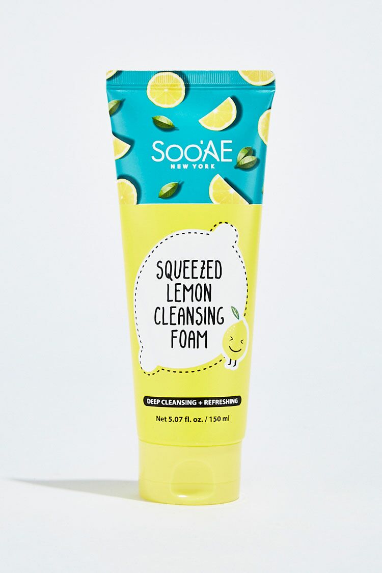Forever 21 SooAE Squeezed Lemon Cleansing Foam Yellow