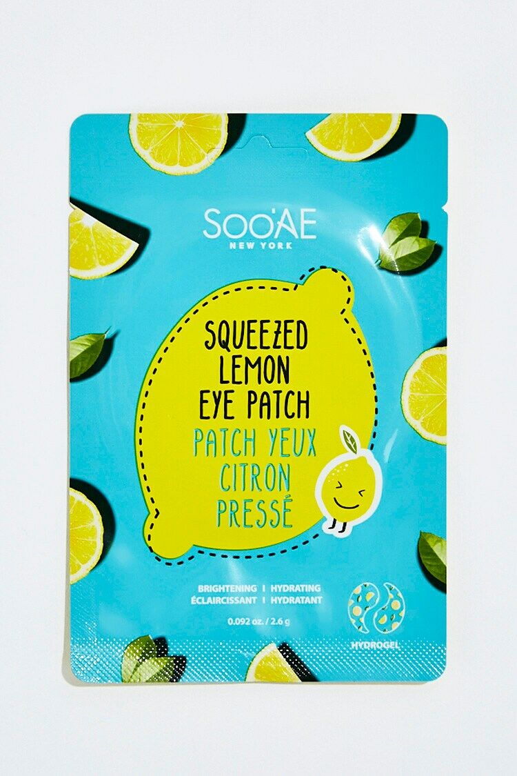Forever 21 SooAE Squeezed Lemon Eye Patch Teal