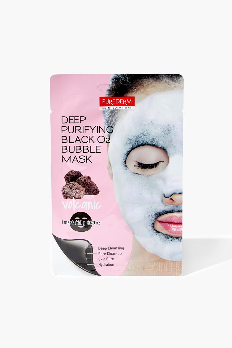 Forever 21 Women's Purederm Purifying  Bubble Sheet Mask Volcanic