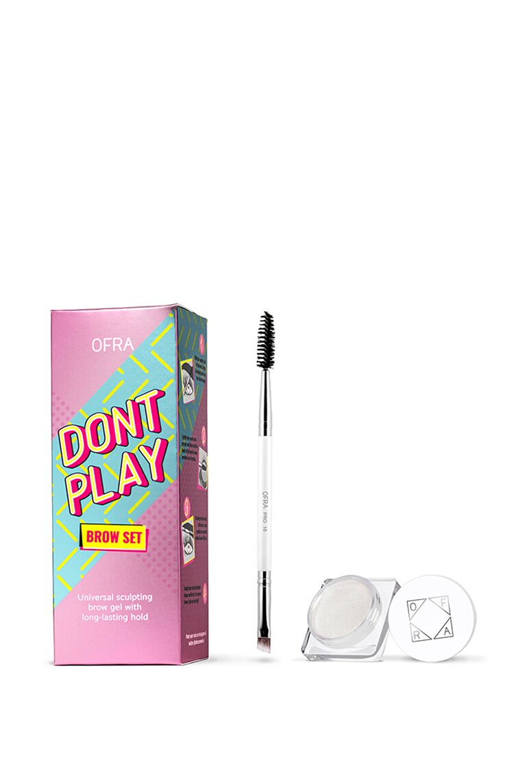 Forever 21 OFRA Dont Play Eyebrow Gel Set Clear