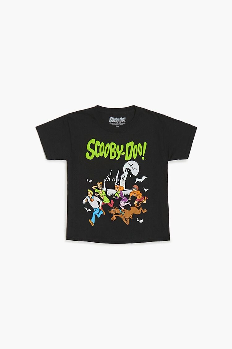 Forever 21 Kids Scooby-Doo Graphic T-Shirt (Girls + Boys) Black/Multi