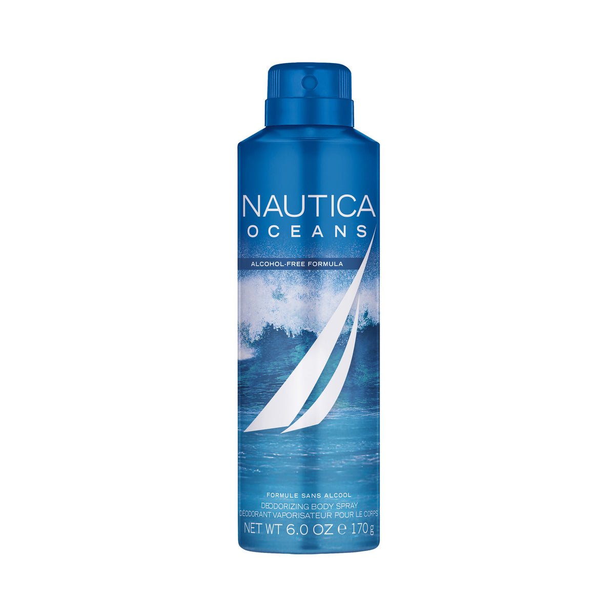 Nautica Men's Nautica Oceans 6 Oz. Deodorant Body Spray Multi