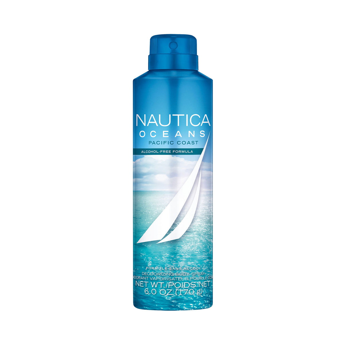 Nautica Men's Nautica Oceans Pacific 6 Oz. Deodorant Body Spray Multi