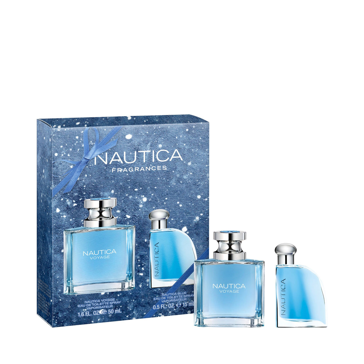 Nautica Men's Nautica Voyage And Nautica Blue Fragrance Gift Set Multi