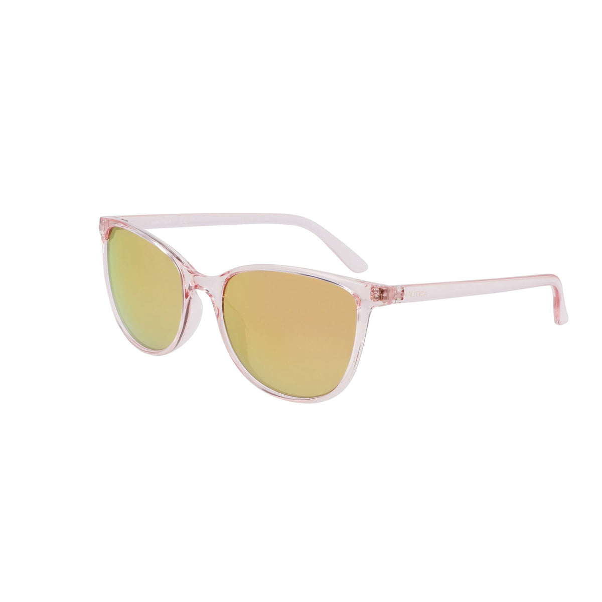 Nautica Women's Rectangle Sunglasses Pink Clay