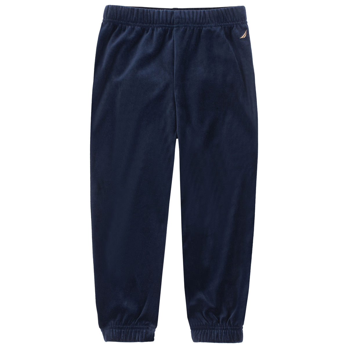 Nautica Toddler Girls' Velour Jogger (2T-4T) Navy