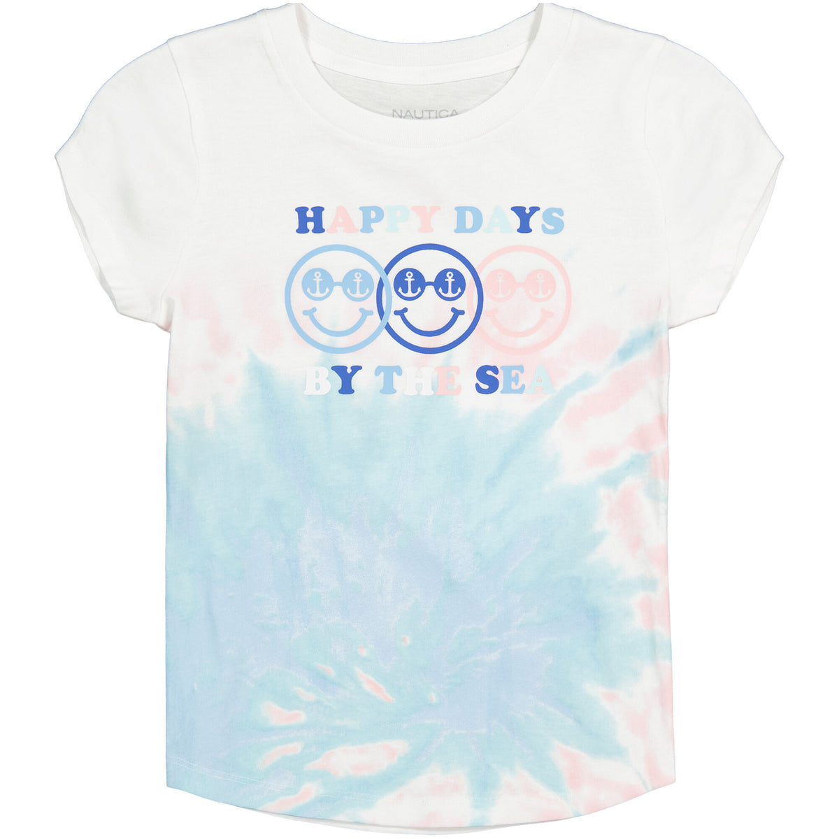Nautica Toddler Girls' Happy Days T-Shirt (2T-4T) Antique White Wash