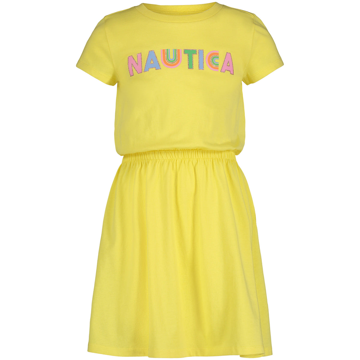 Nautica Little Girls' Rainbow Dress (4-6X) Oro