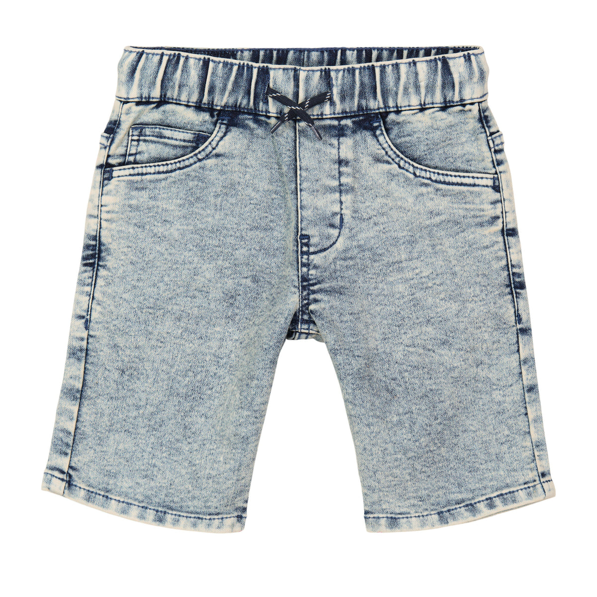 Nautica Boys' Denim Pull-On Short Stormy Blue Wash
