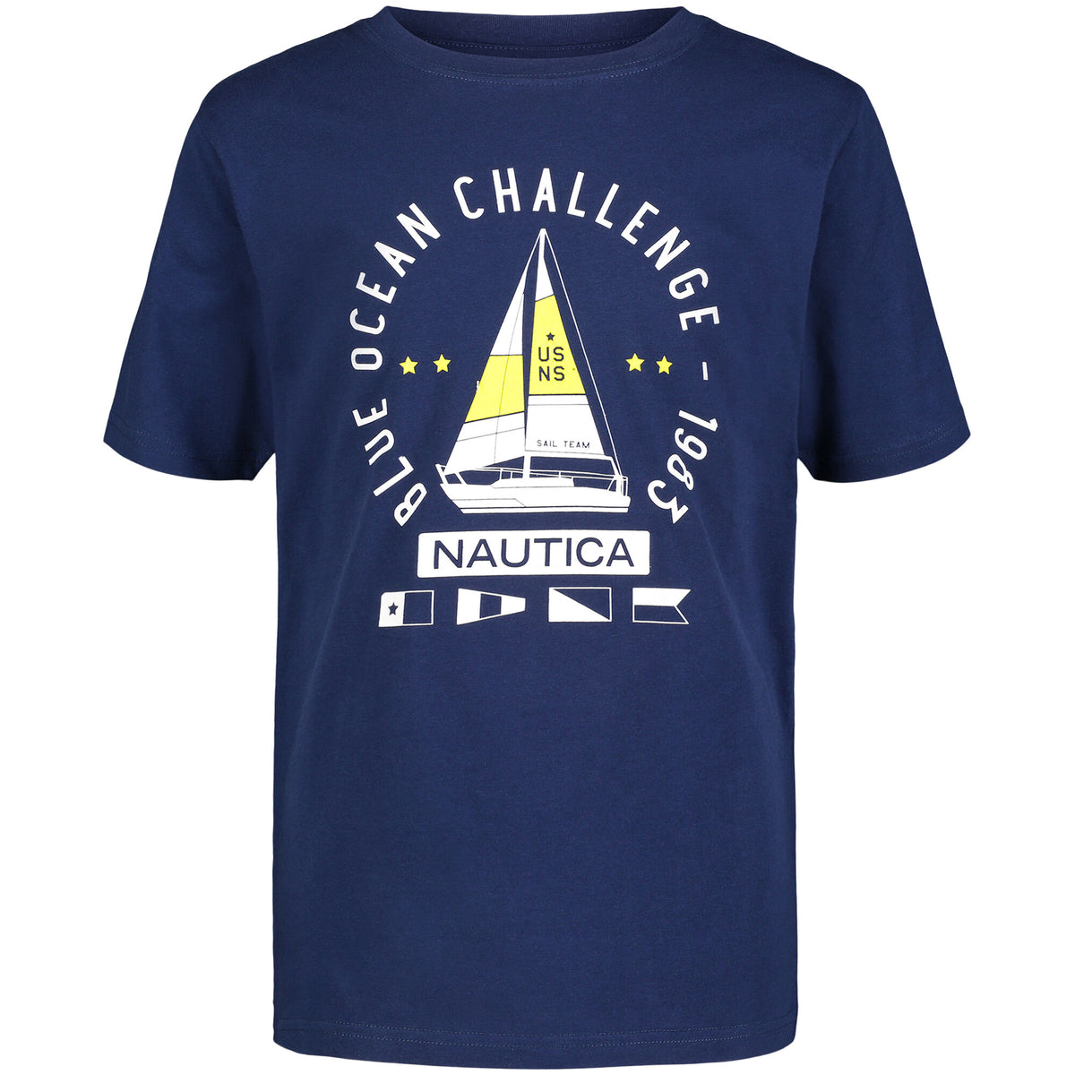 Nautica Toddler Boys' Ocean Challenge Graphic T-Shirt (2T-4T) J Navy