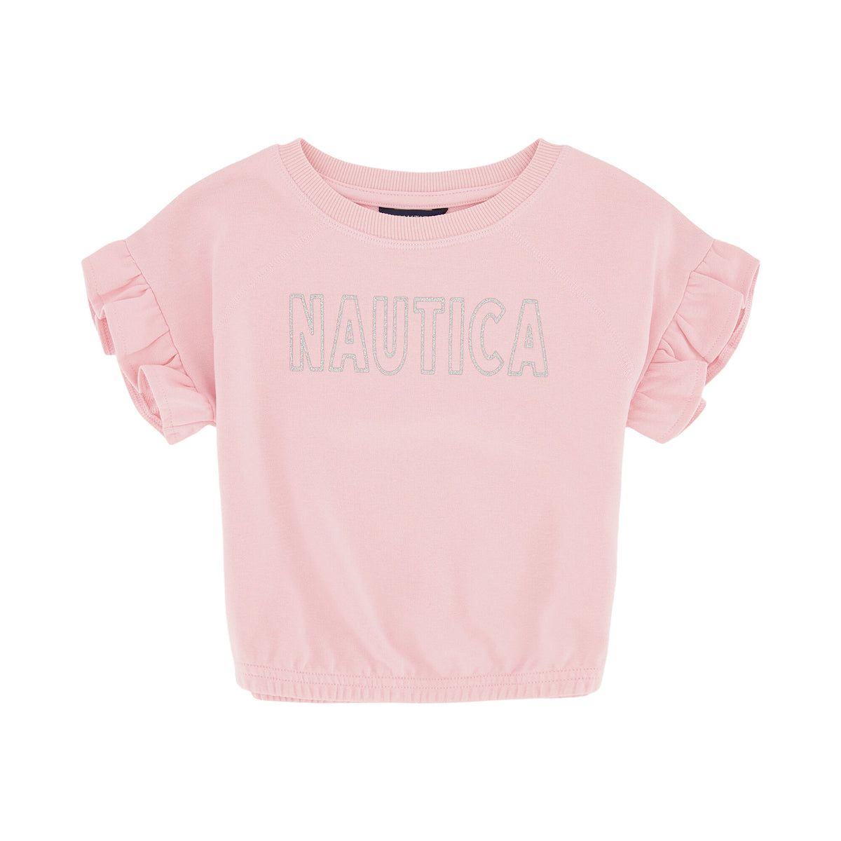 Nautica Girls' Tie-Front Sweatshirt (7-16) Sunguard Red