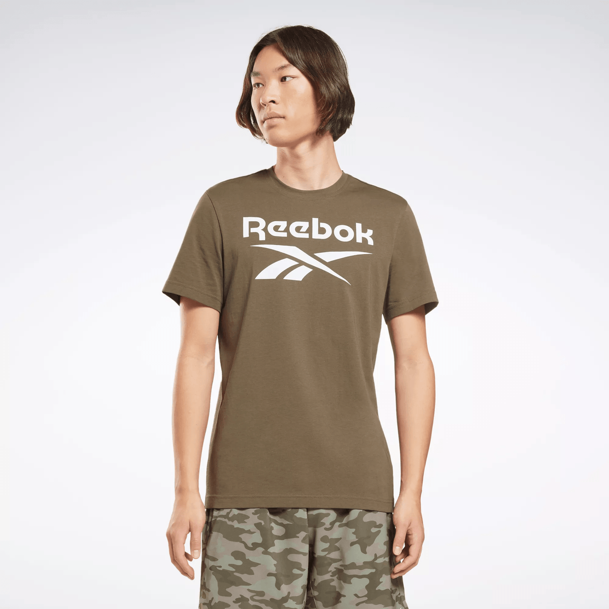 Reebok Men's Identity Big Logo T-Shirt Green