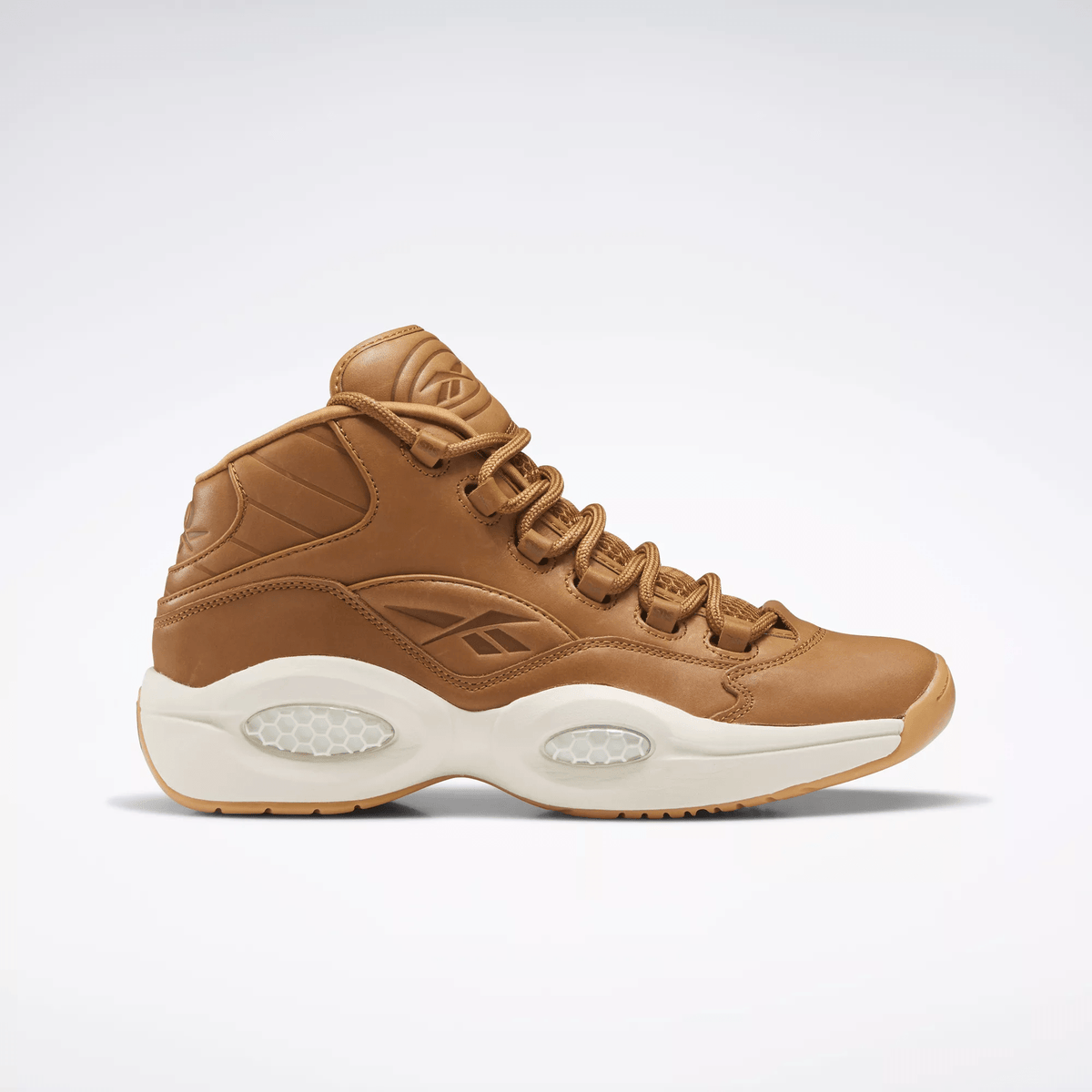 Reebok Men's SNS Question Mid Basketball Shoes Brown