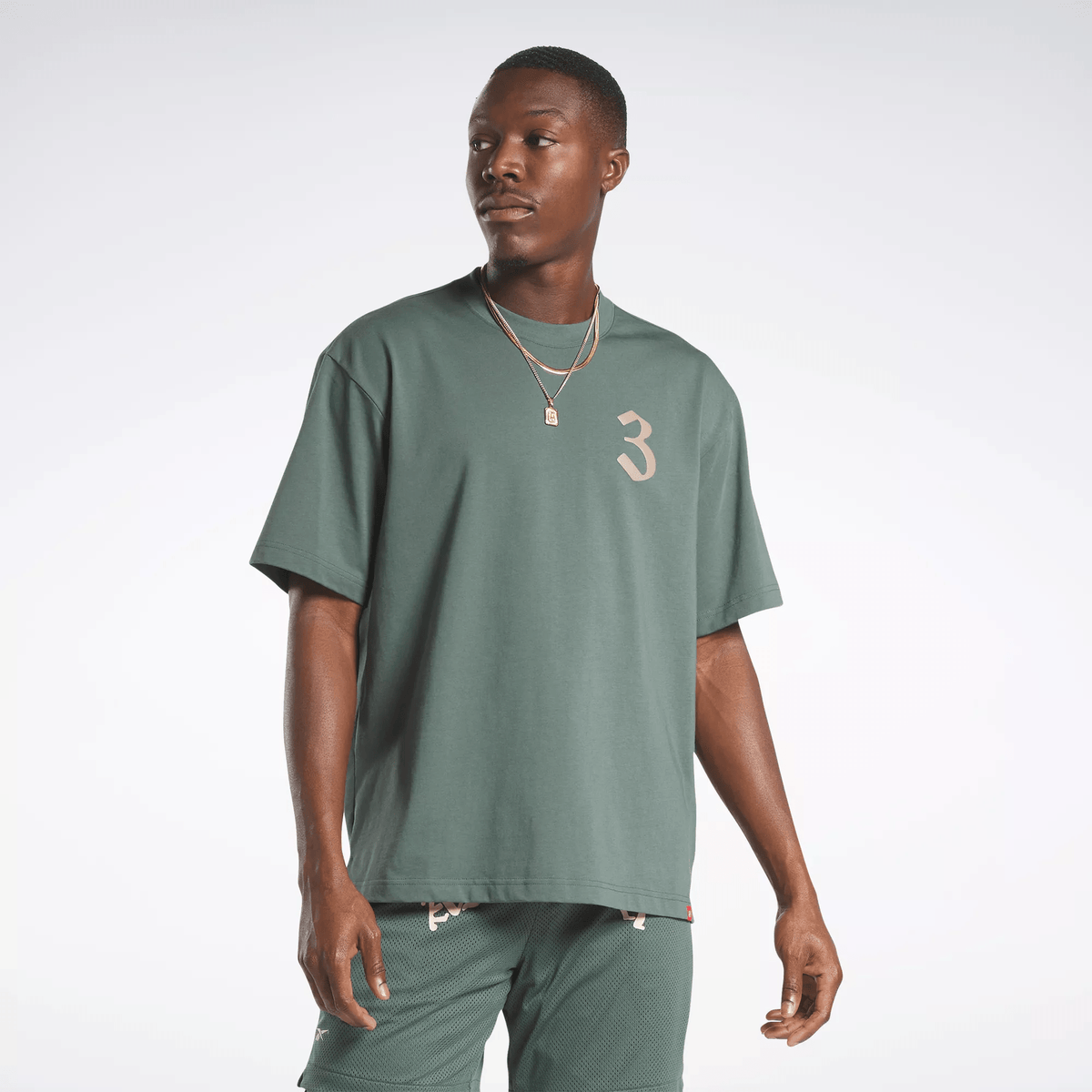 Reebok Unisex LNY T-Shirt Green