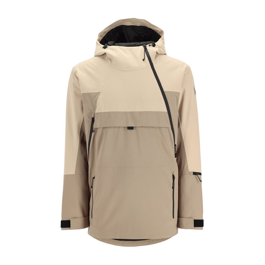 Spyder All Out Insulated Ski Anorak Jacket Beige