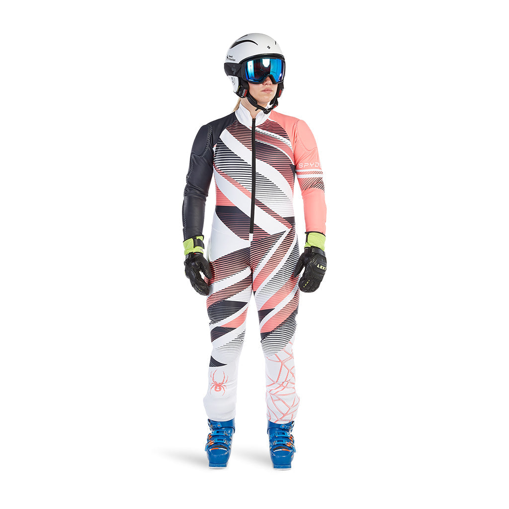 Spyder Nine Ninety Ski Racing Suit Orange