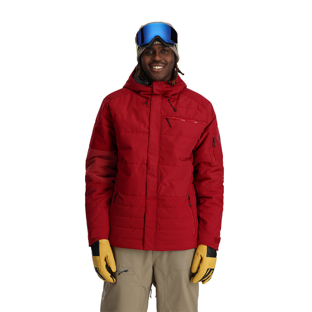 Spyder Jackson Insulated Ski Jacket Red