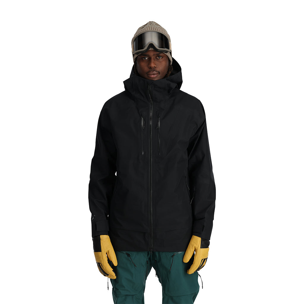 Spyder Sanction Shell Ski Jacket Black