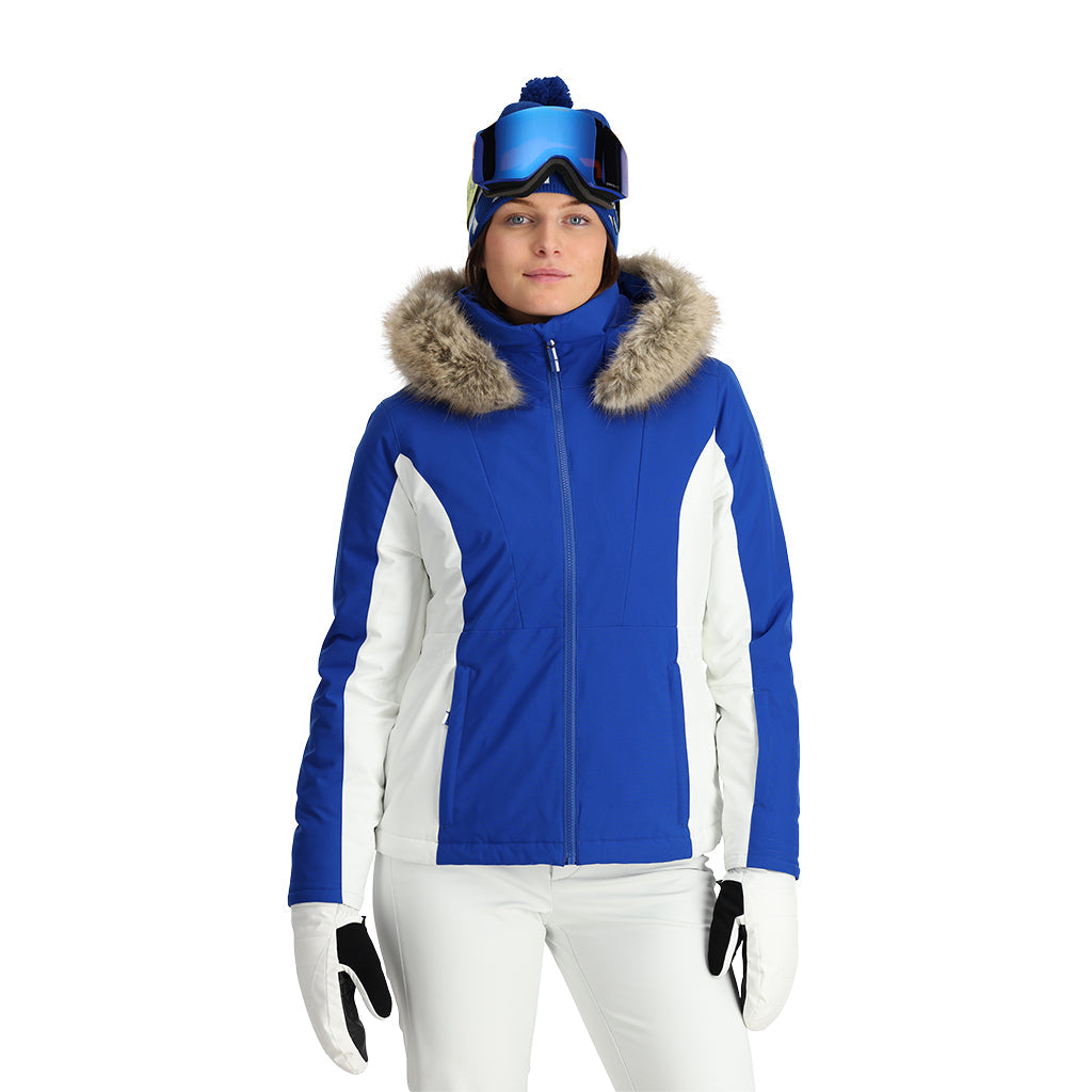 Spyder Vida Insulated Ski Jacket Blue