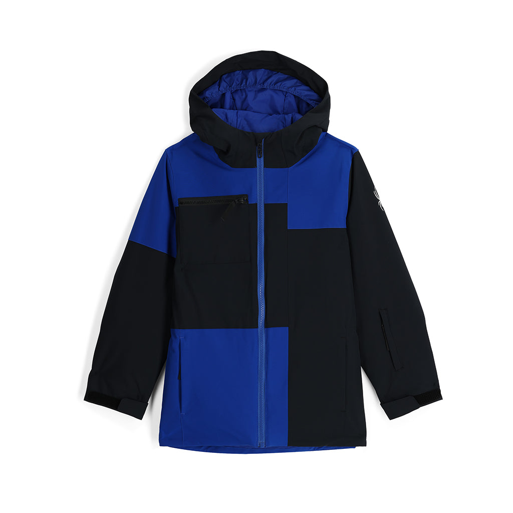 Spyder Boys Nederland Insulated Ski Jacket Blue
