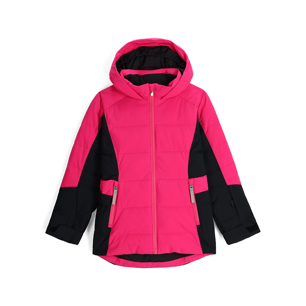Spyder Girls Zadie Insulated Ski Jacket Pink