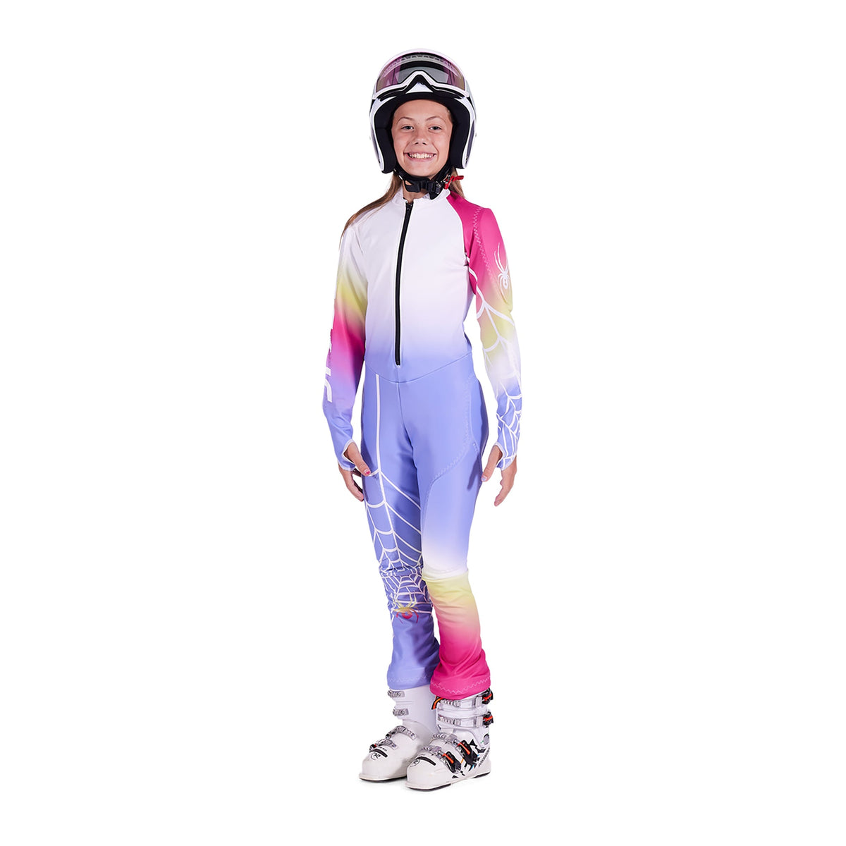 Spyder Girls Performance Gs Ski Racing Suit Purple