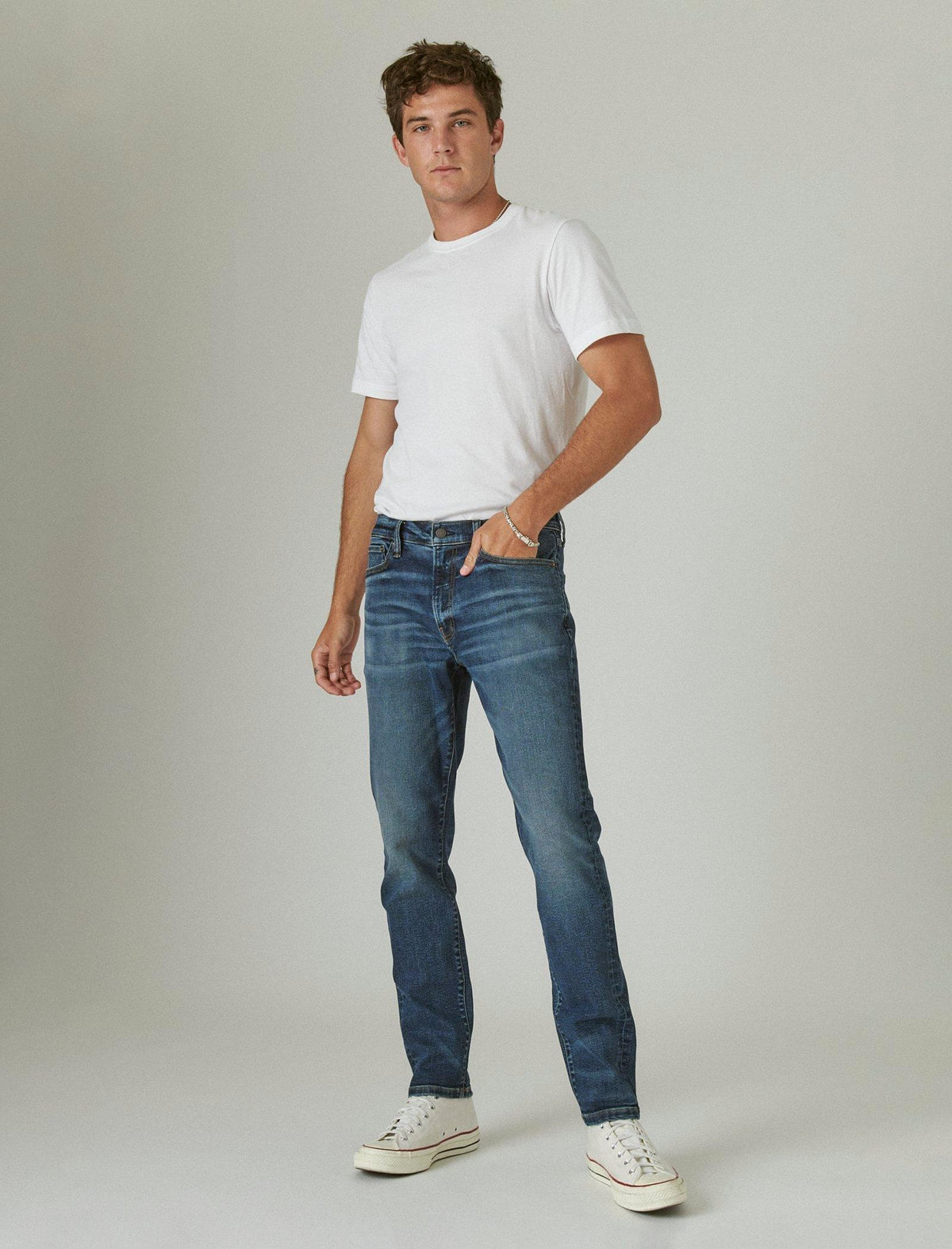 Lucky Brand 411 Athletic Taper Advanced Stretch Jean Kerrwood