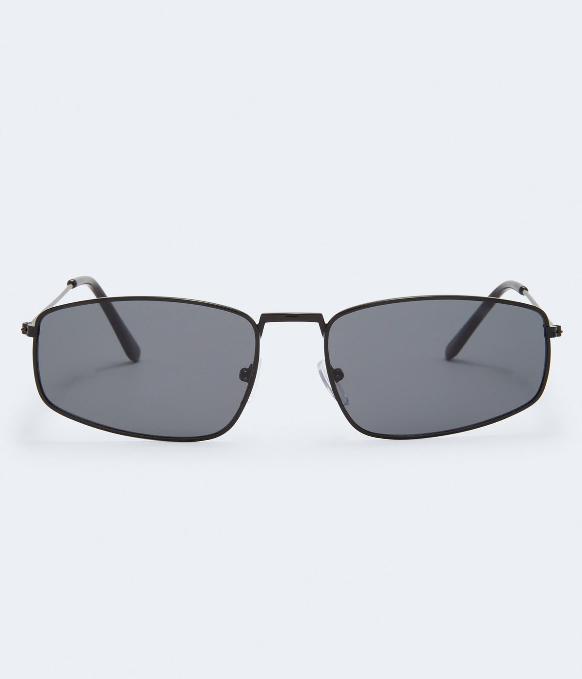 Aeropostale Mens' Slim Rectangular Sunglasses -  - Size One Size - Metal - Teen Fashion & Clothing Black