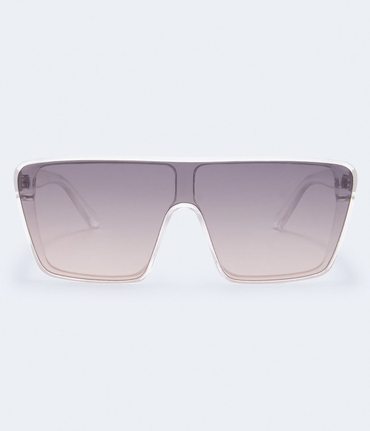Aeropostale Womens' Oversized Shield Sunglasses -  - Size One Size - Plastic - Teen Fashion & Clothing Silver