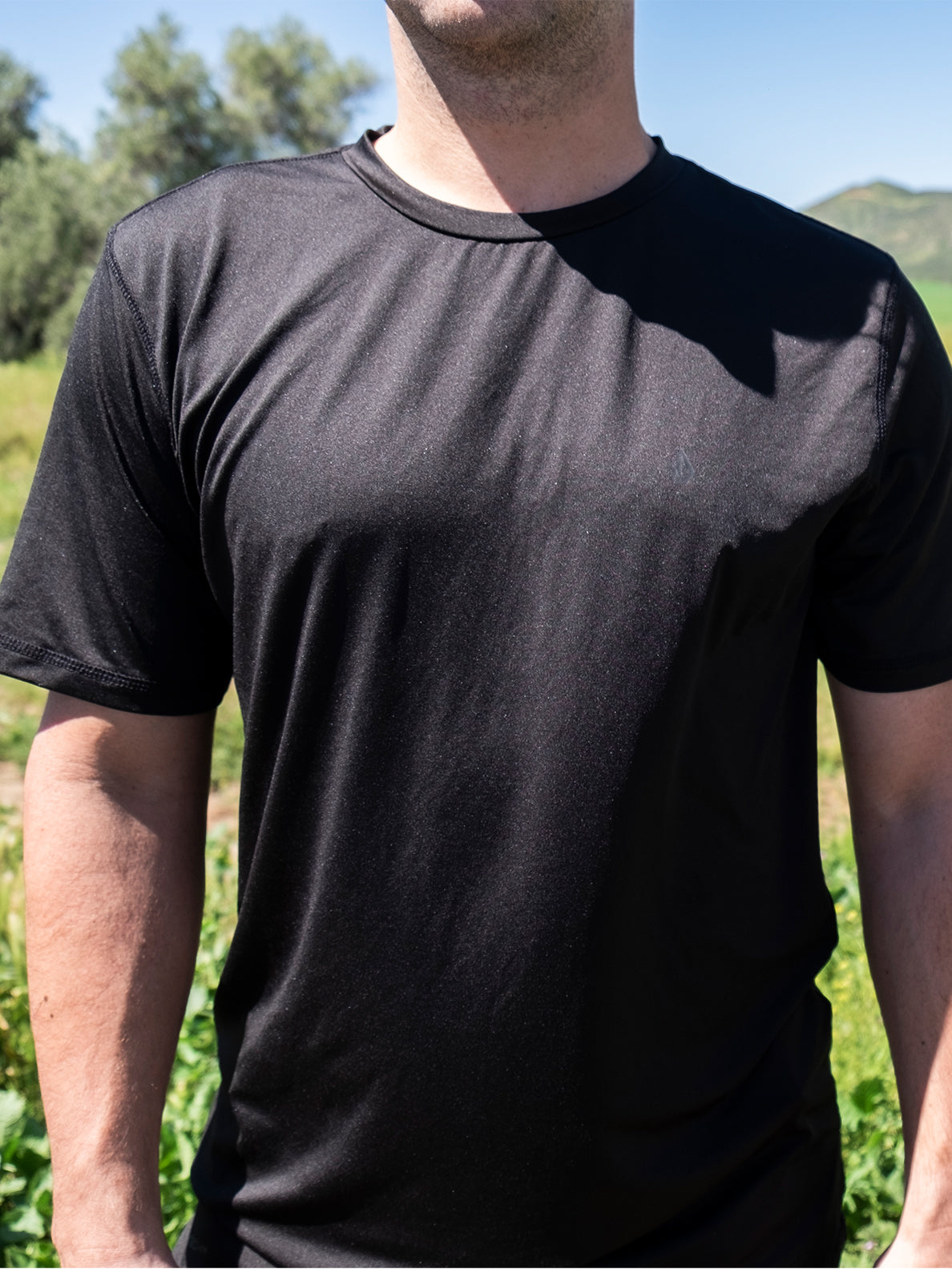 Volcom Stoneverse Men's Short Sleeve Crew Shirt Black