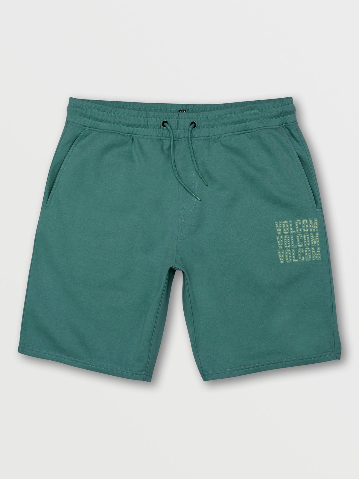 Volcom Vibes Time Men's Elastic Waist Shorts Ranger Green