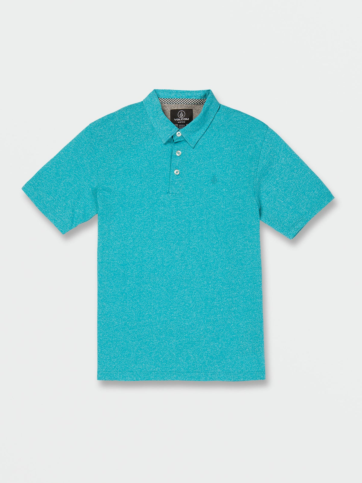 Volcom Wowzer Polo Boys Short Sleeve Shirt (Age 8-14) Electric Blue