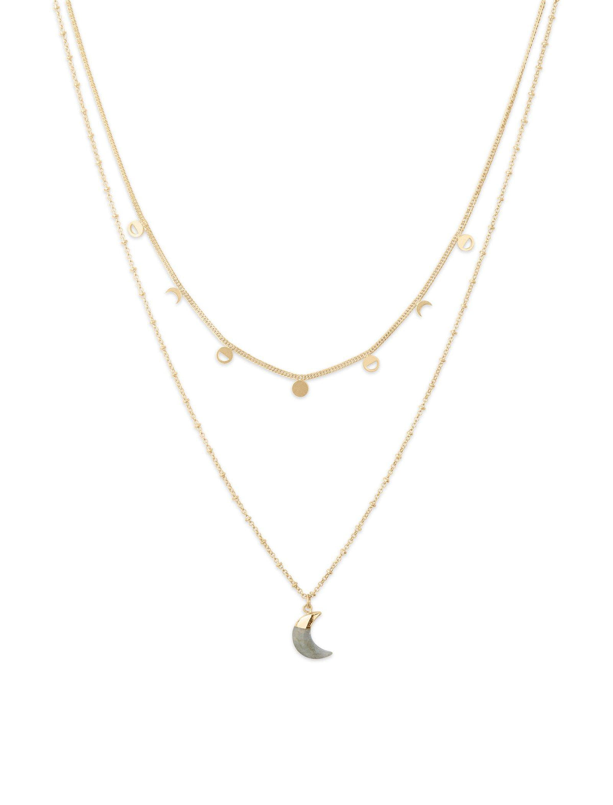 Lucky Brand Celestial Layer Necklace Gold