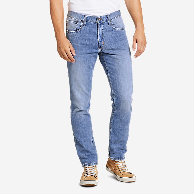 Eddie Bauer Men's Flex Jeans - Straight Fit - Blue Vintage