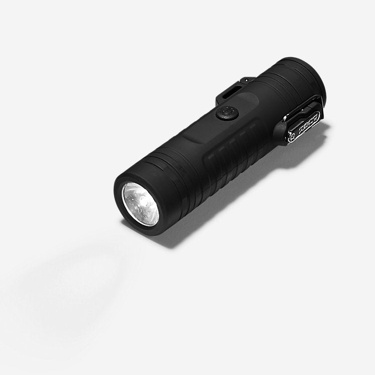 Eddie Bauer 80 Lumen Rechargeable Water-Resistant Survival Electric Lighter Torch - Black