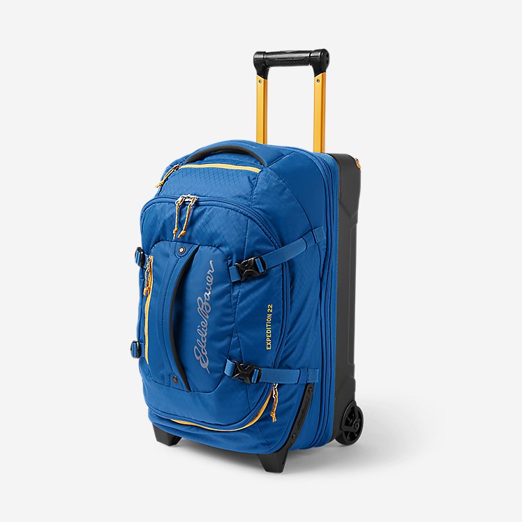 Eddie Bauer Expedition 22 Duffel Bag Lightweight Travel Luggage 2.0 - True Blue