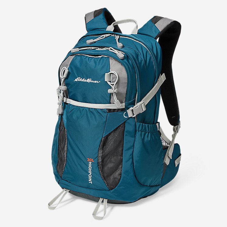 Eddie Bauer Hiking Backpack Highpoint 30L Outdoor/Camping Backpacks - Teal