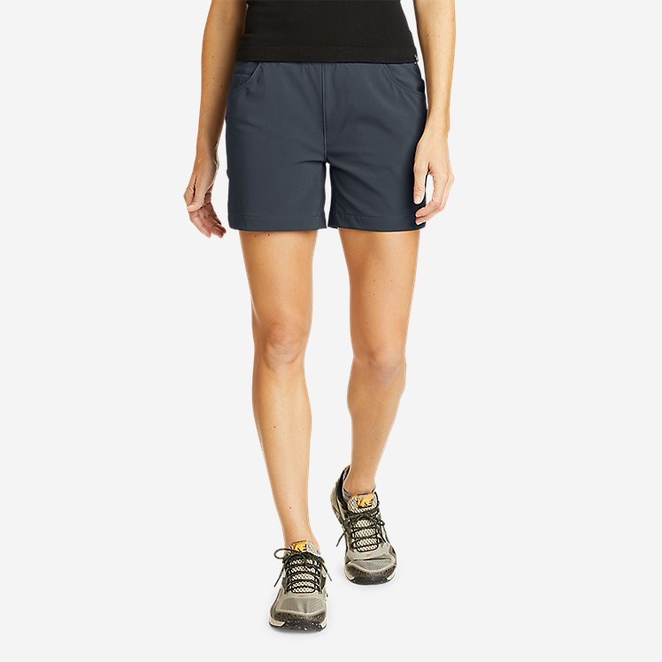 Eddie Bauer Women's ClimaTrail Hiking Shorts - Grey