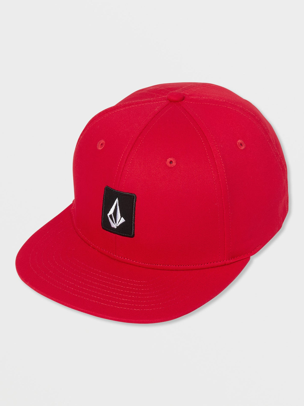 Volcom V Square Snapback Men's Hat Chili Red