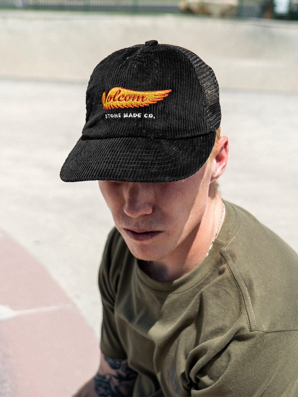 Volcom Stone Draft Men's Trucker Hat Black