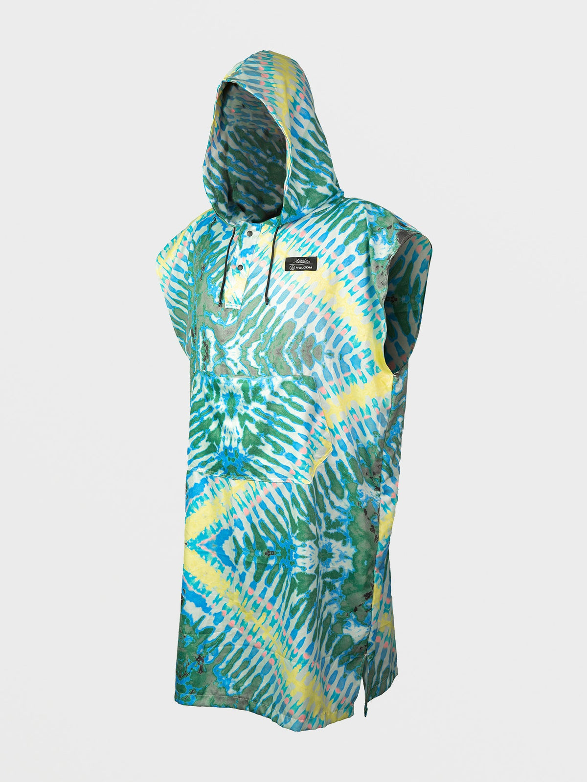 Volcom x Matador Packable Beach Poncho Tie Dye
