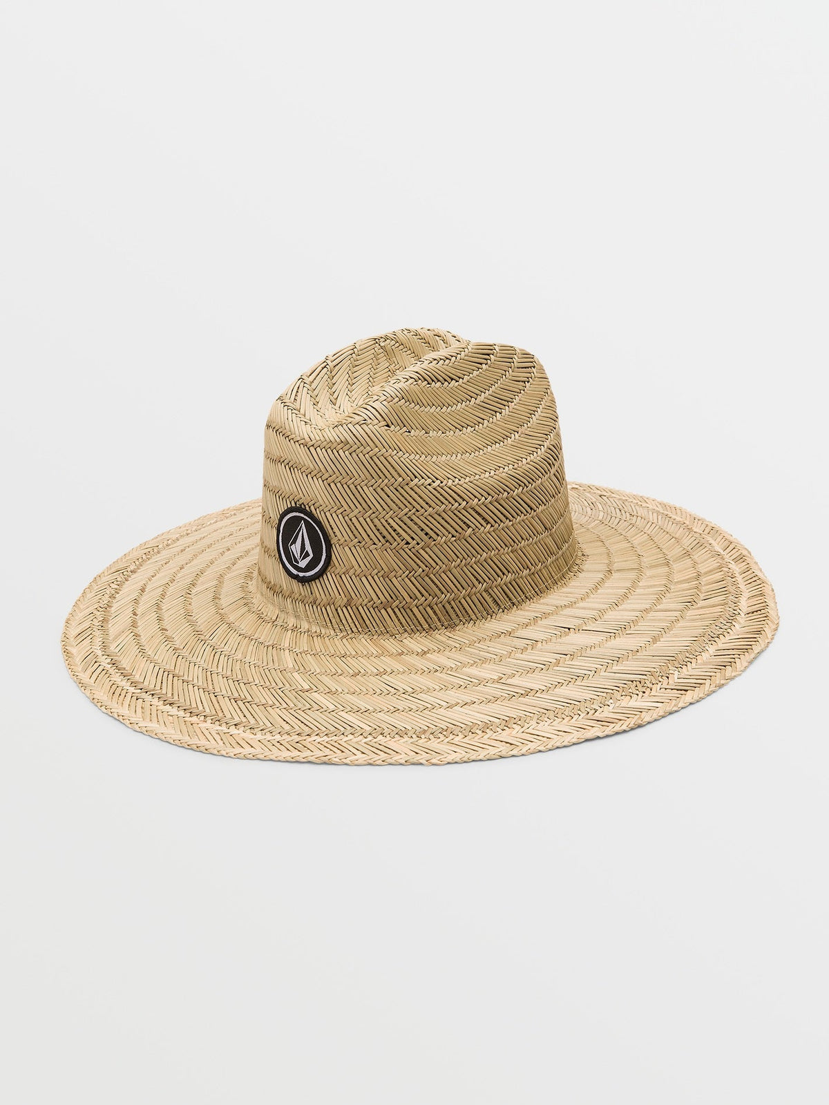 Volcom Quarter Straw Boys Hat (Age 8-14) Natural