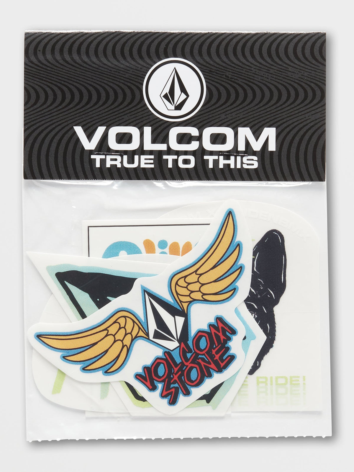 Volcom Caiden Sticker Pack Assorted Colors