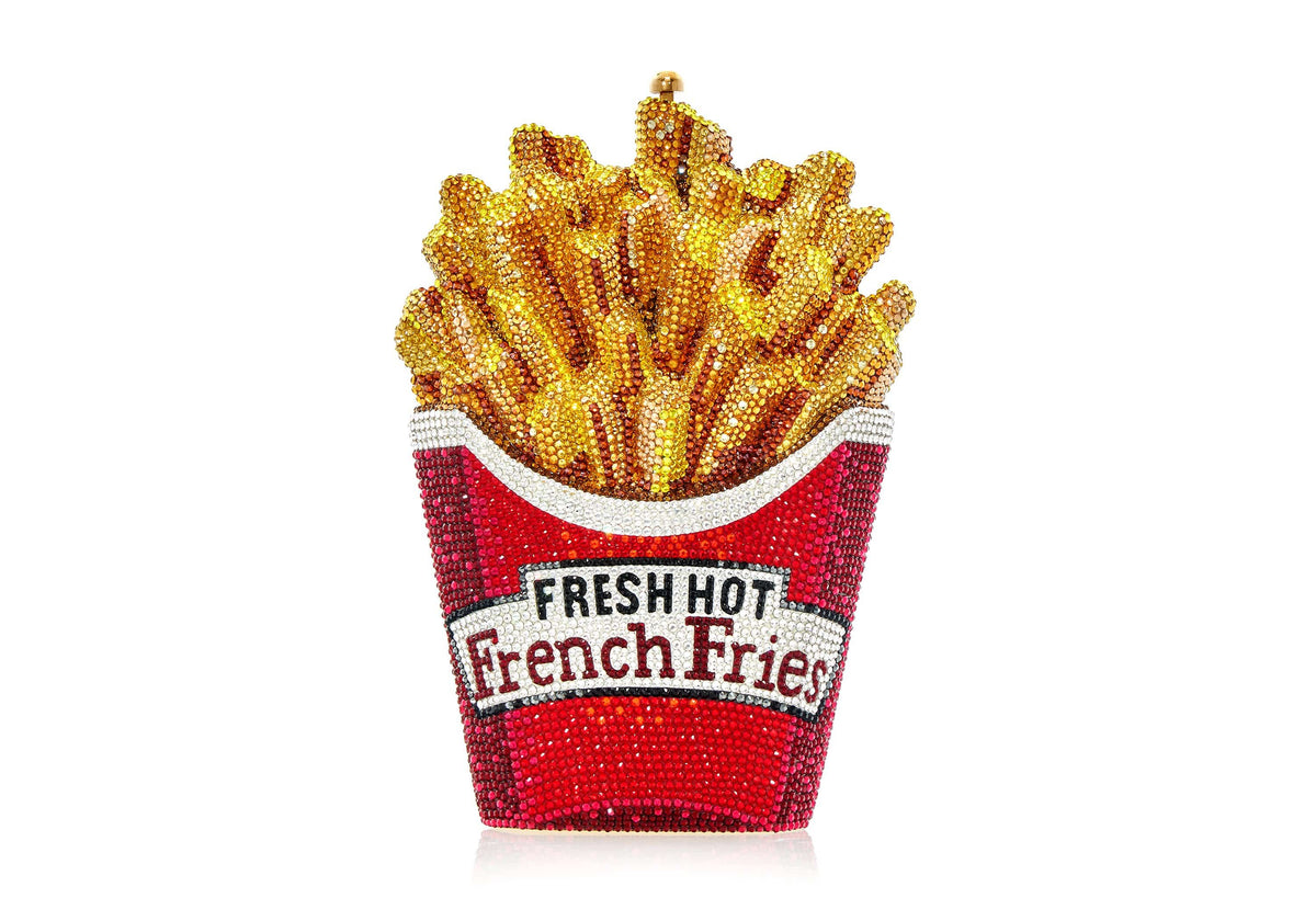 Judith Leiber Couture Judith Leiber French Fries Fresh and Hot Clutch Multi