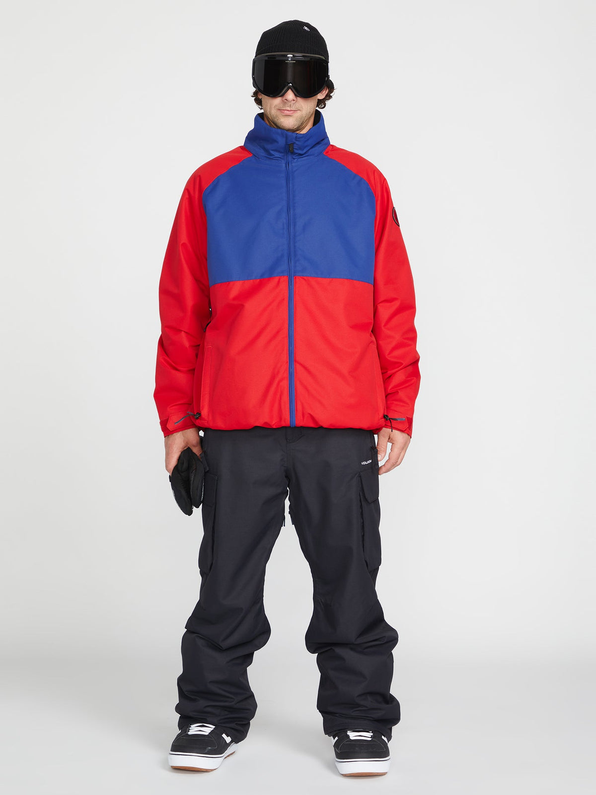Volcom 2836 Insulated Men's Snowboarding & Ski Jacket Red