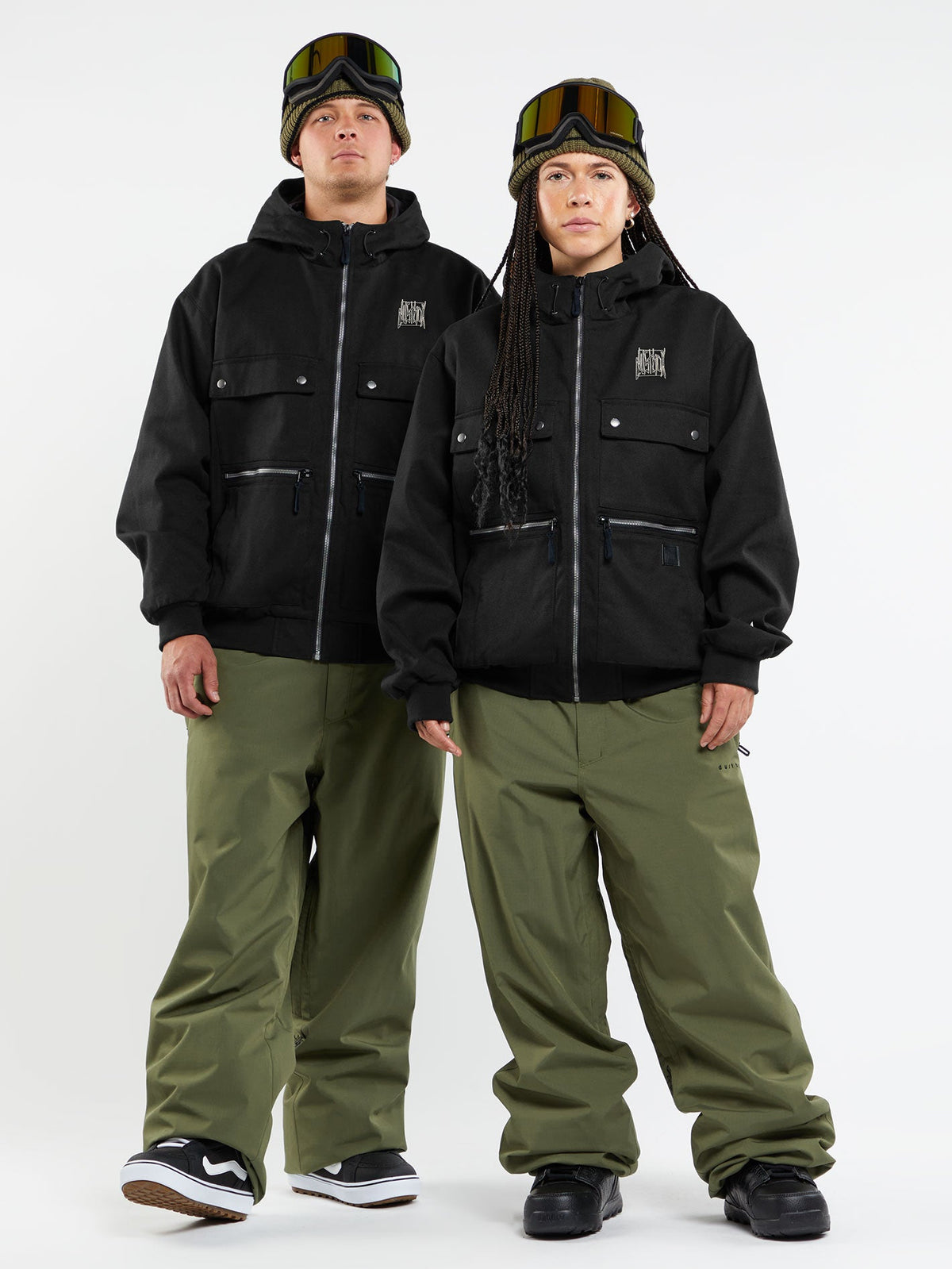 Volcom Dustbox Men's Snowboarding & Ski Jacket Black